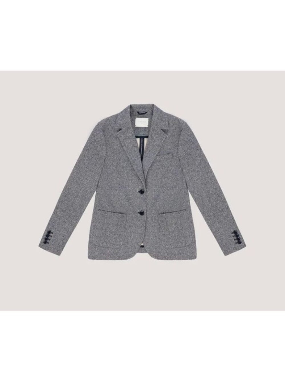 Circolo 1901 Herringbone slim fit jacket blazer grey size 36
